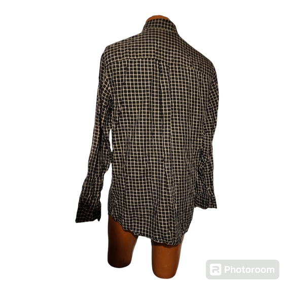 W.H. Belk Button Down Shirt Men's Large - Picture 3 of 5